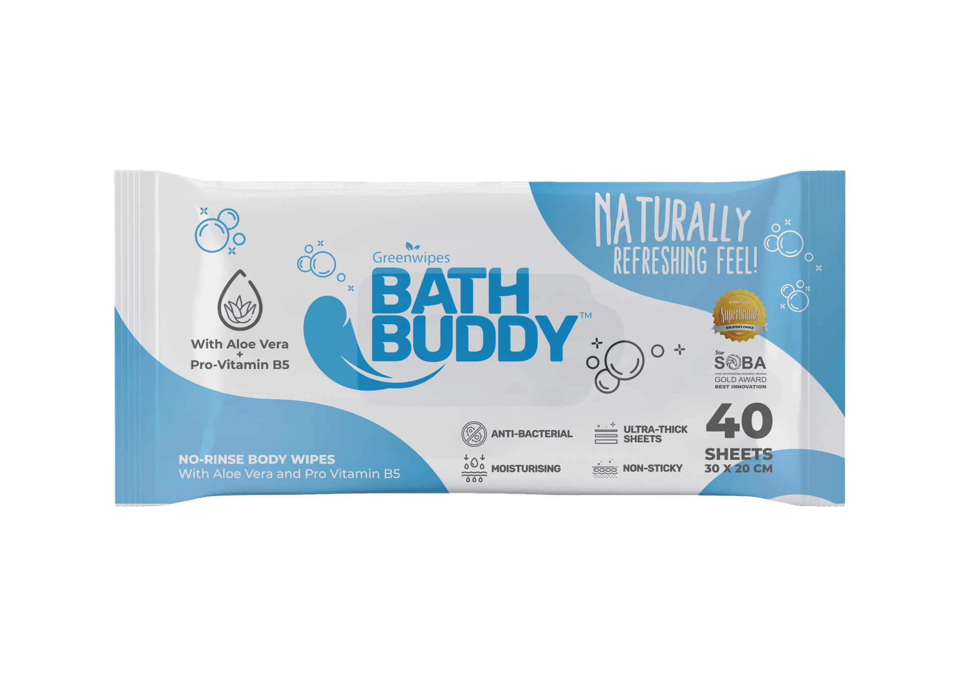 Greenwipes® BBBB-8135 Adult Body Wipes