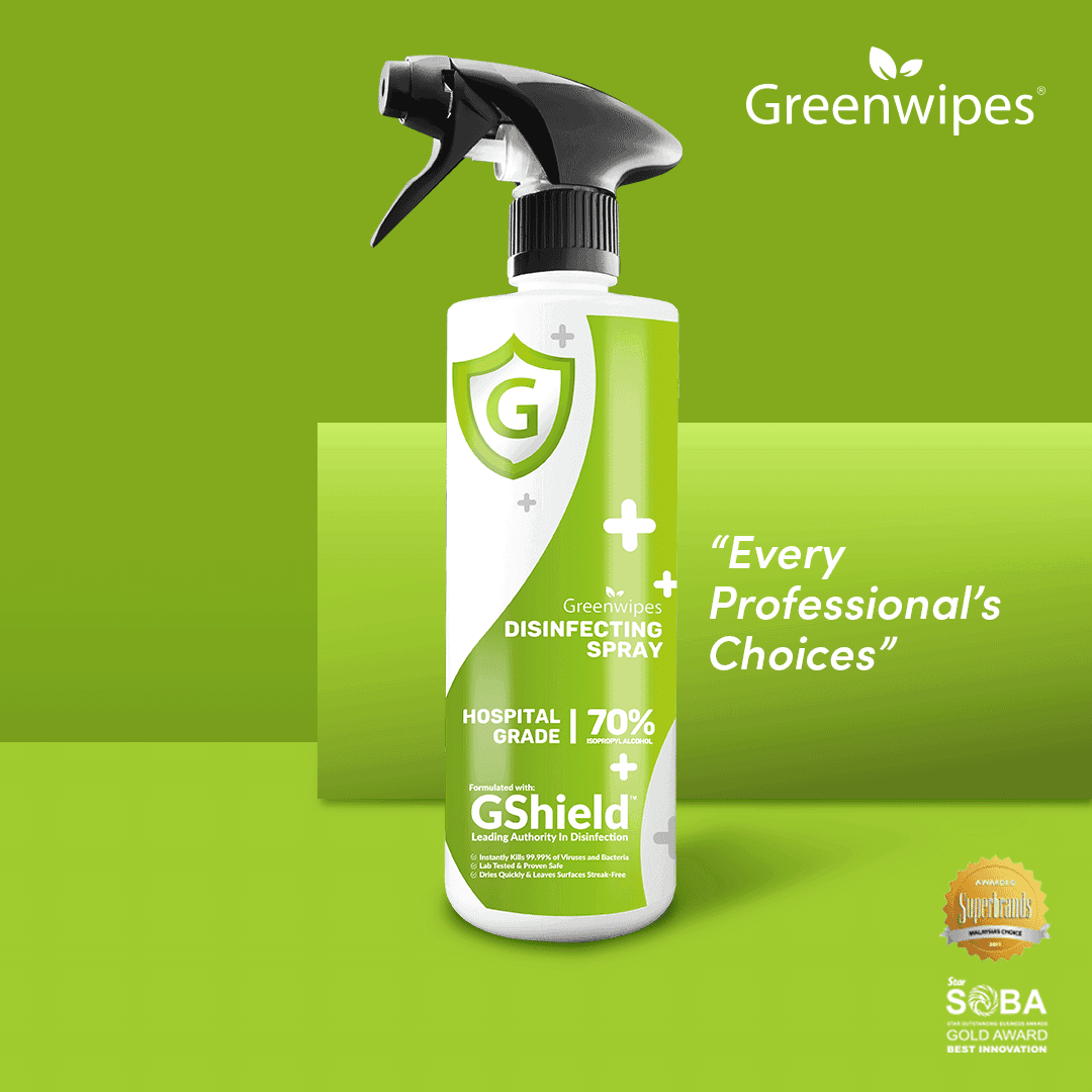 Greenwipes® MD-7030-S Disinfectant Spray (70% Alcohol) - Image 3