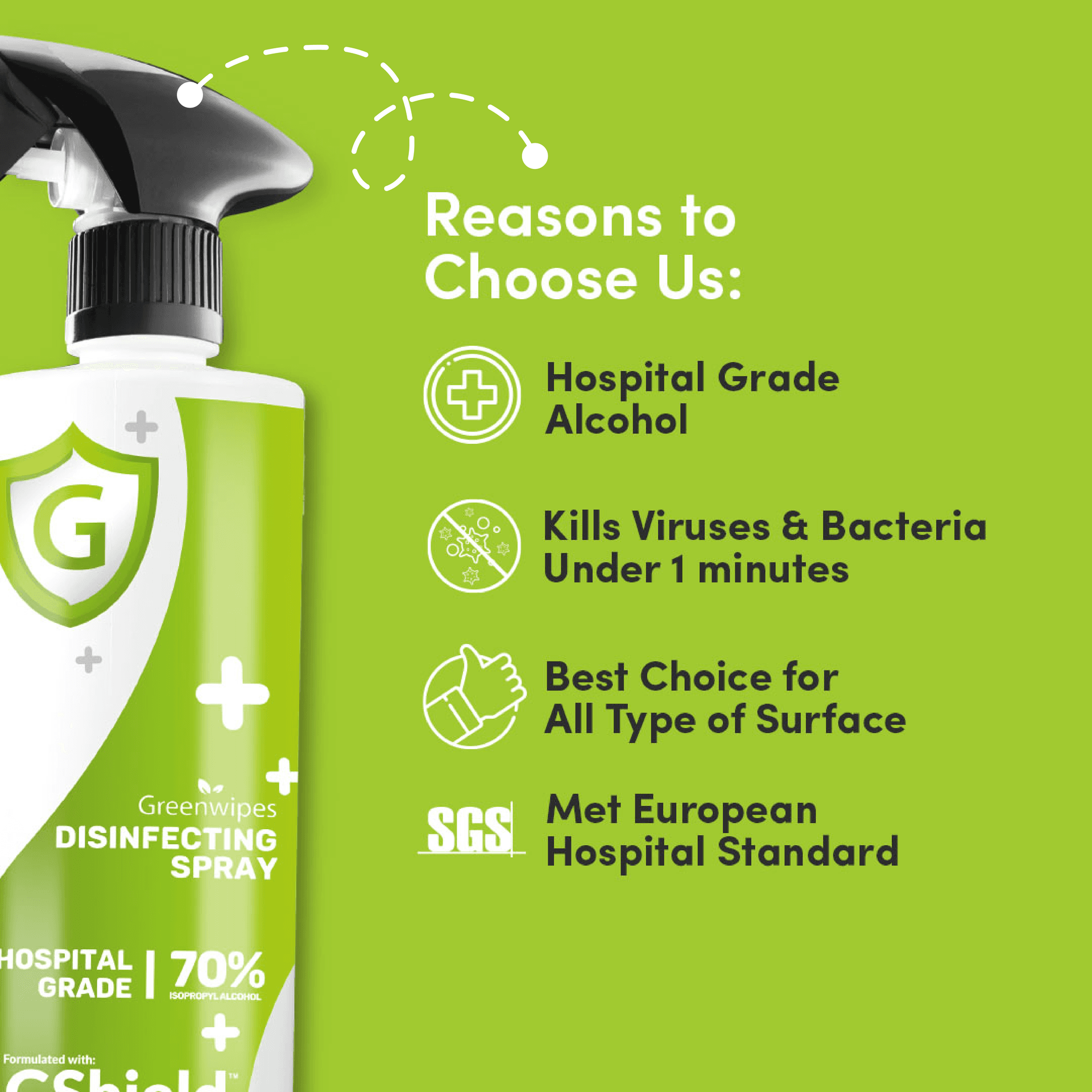 Greenwipes® MD-7050-S Disinfectant Spray (Alcohol-Free) - Image 5