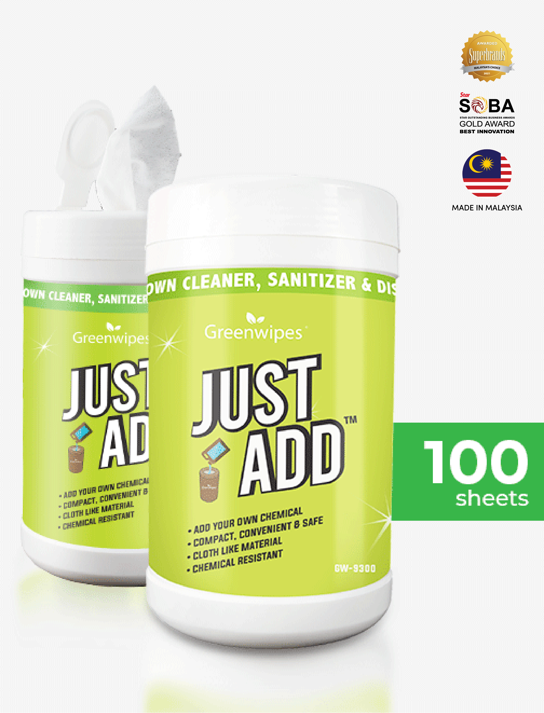 Greenwipes® GW-9300 DIY Wipes - Image 3