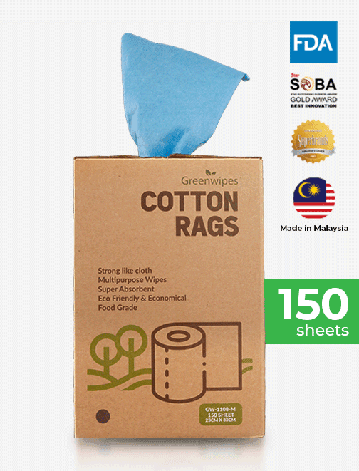 Greenwipes® GW-1108-M Rags for Cleaning - Image 3