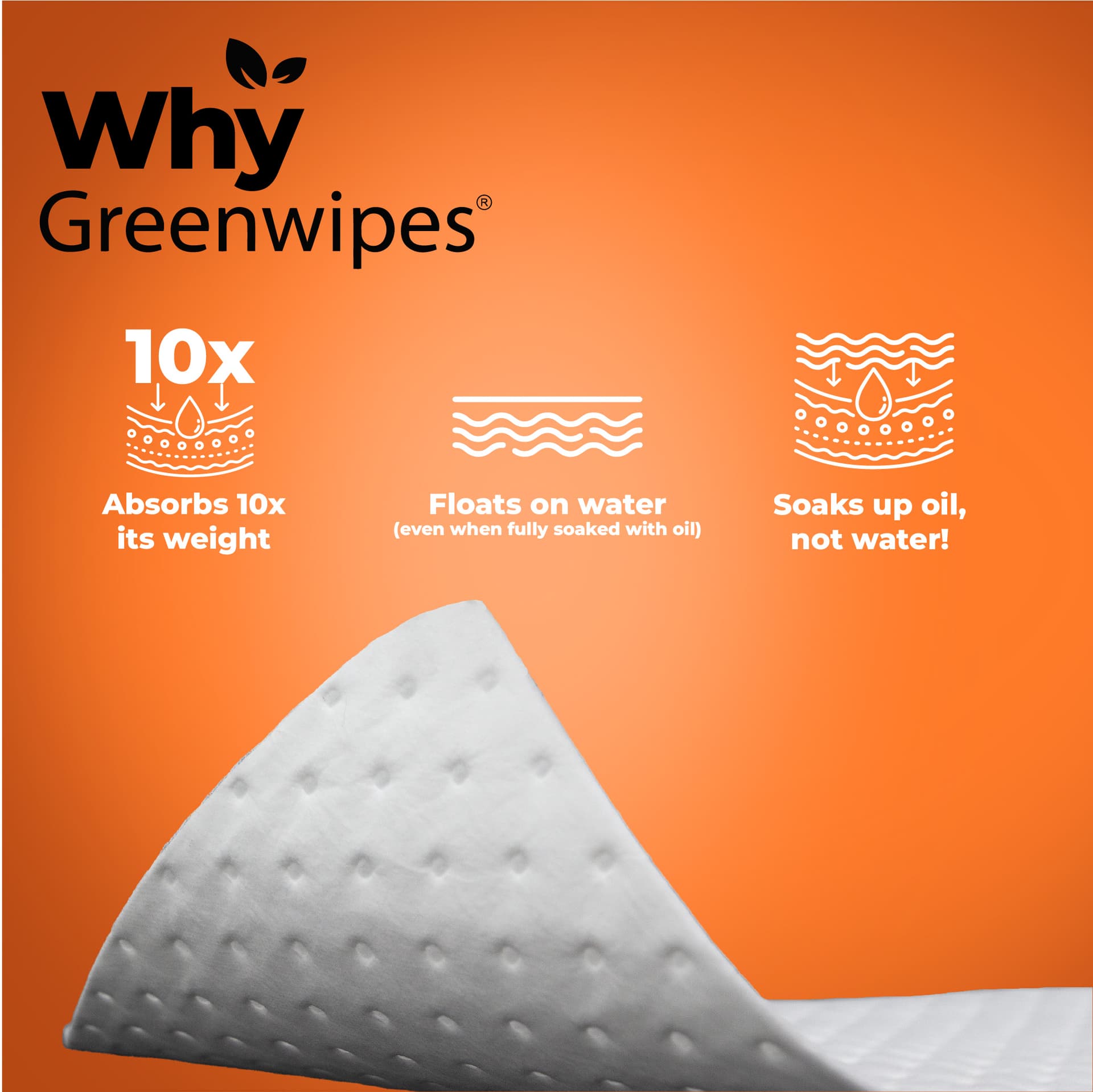 Greenwipes® GP-7000-100 Oil Spill Cleaner - Image 4